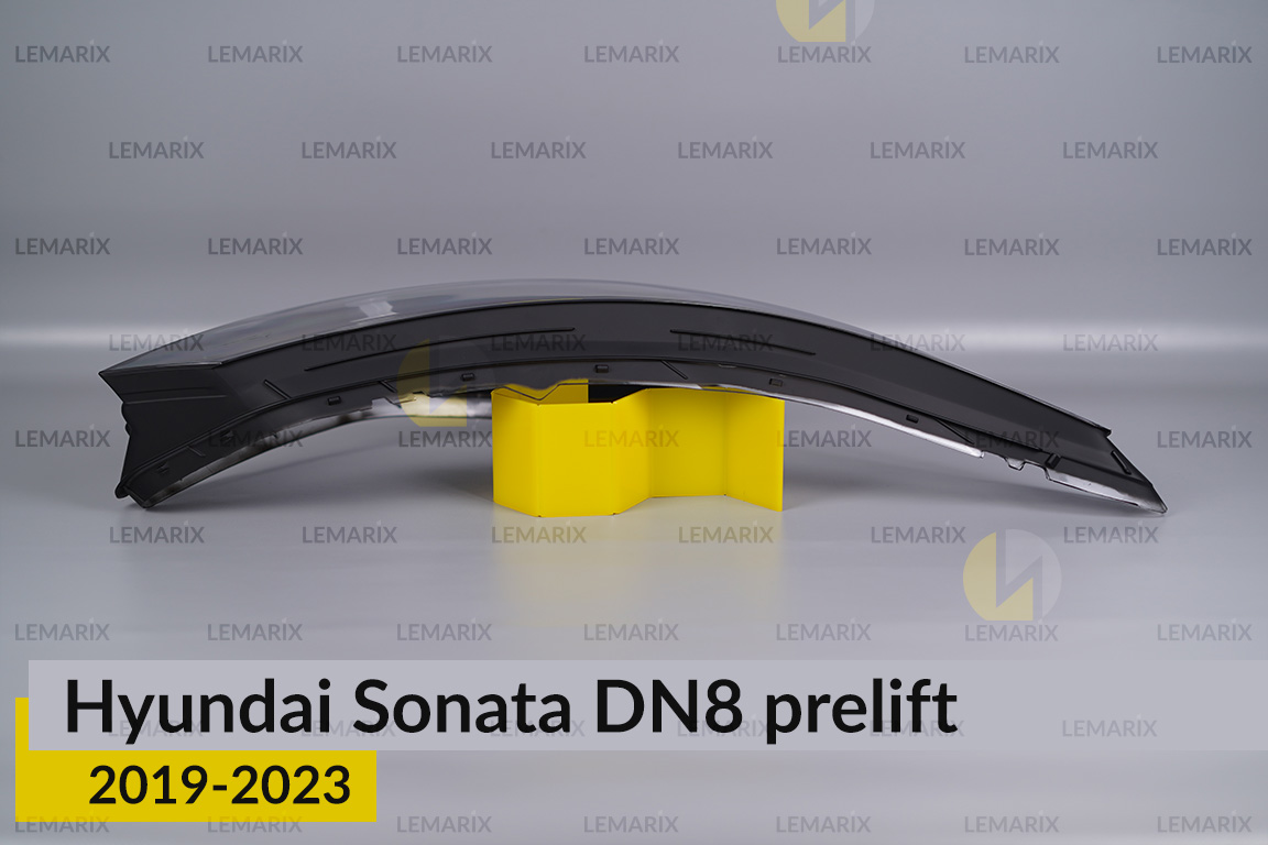 Скло фари Hyundai Sonata DN8 (2019-2023) дорест праве