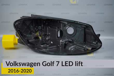 Корпус фары VW Volkswagen Golf 7 LED (2016-2020) рест правый