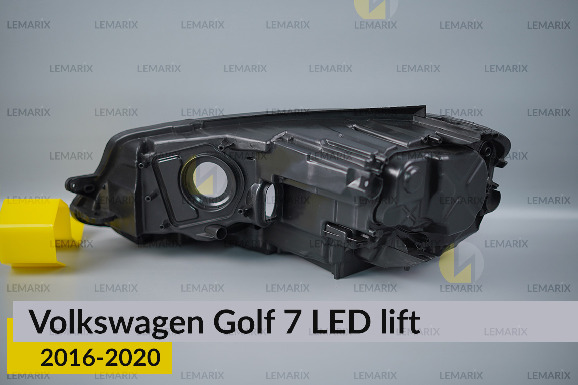 Корпус фары VW Volkswagen Golf 7 LED (2016-2020) рест правый