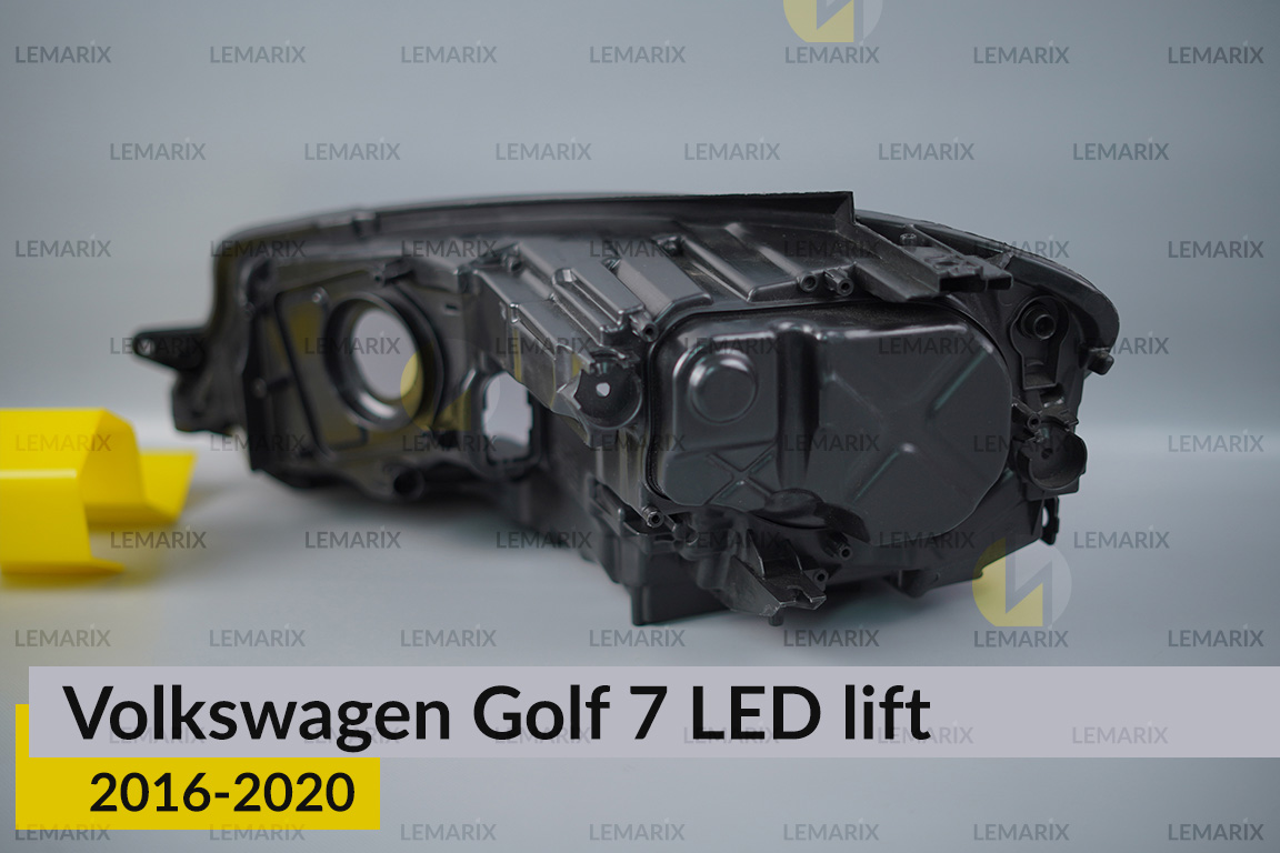 Корпус фары VW Volkswagen Golf 7 LED (2016-2020) рест правый