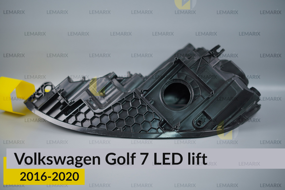 Корпус фары VW Volkswagen Golf 7 LED (2016-2020) рест правый