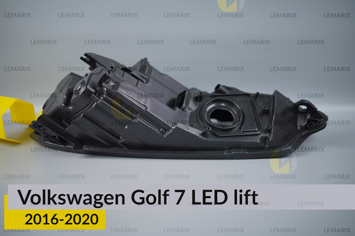 Корпус фары VW Volkswagen Golf 7 LED (2016-2020) рест правый