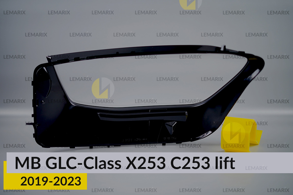 Скло фари Mercedes-Benz GLC-Class X253 C253 (2019-2023) рест праве