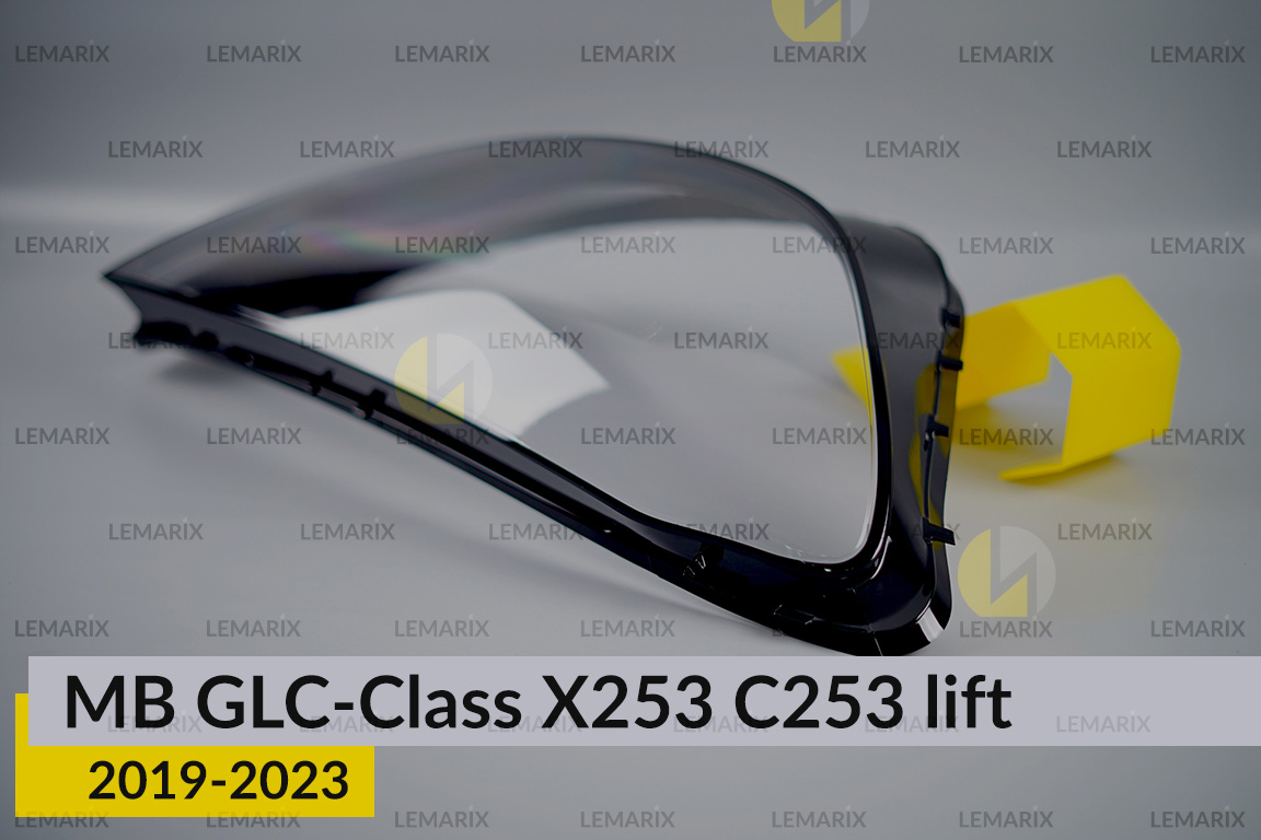 Скло фари Mercedes-Benz GLC-Class X253 C253 (2019-2023) рест праве