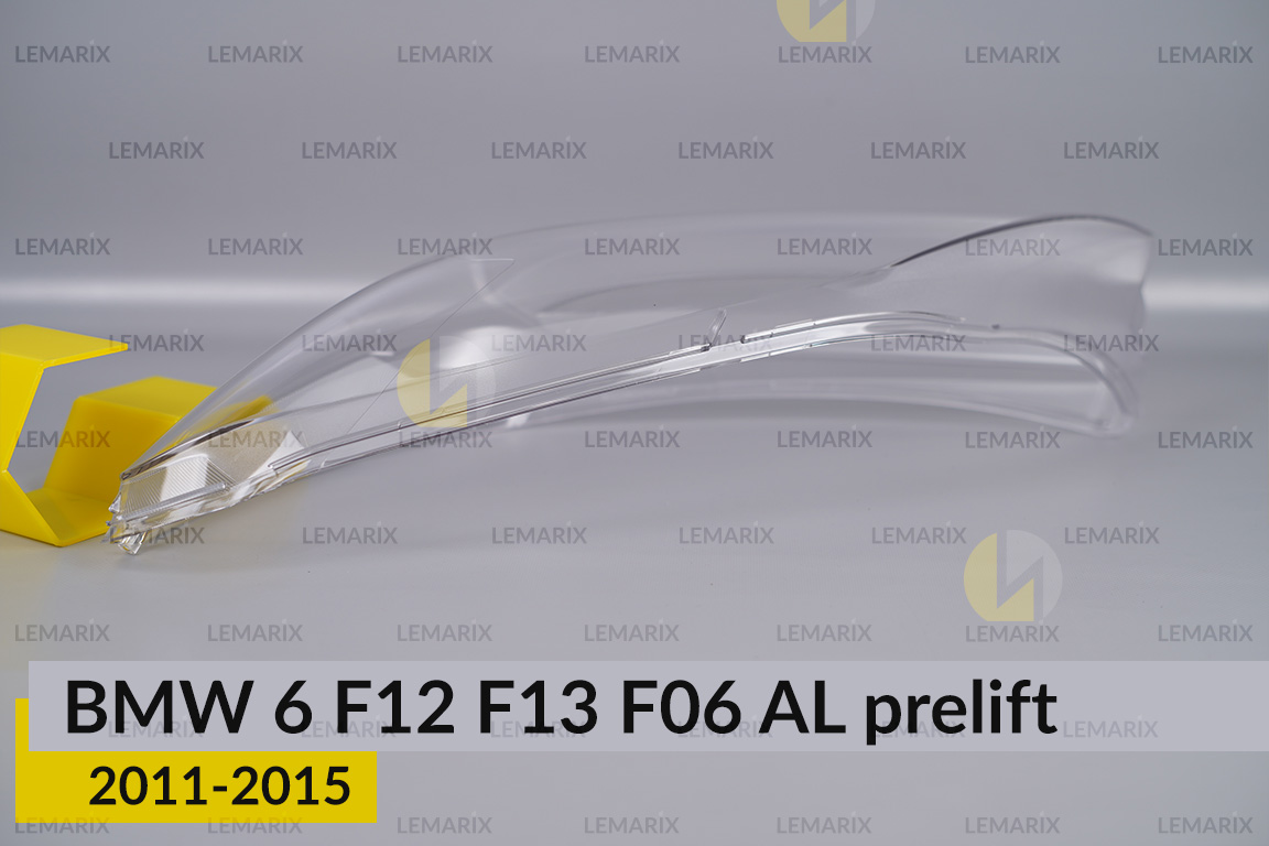 Скло фари BMW 6 F12 F13 F06 AL (2011-2015) дорест ліве