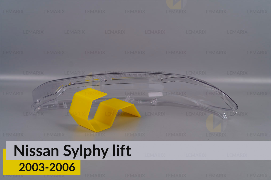 Скло фари Nissan Sylphy (2003-2006) рест праве