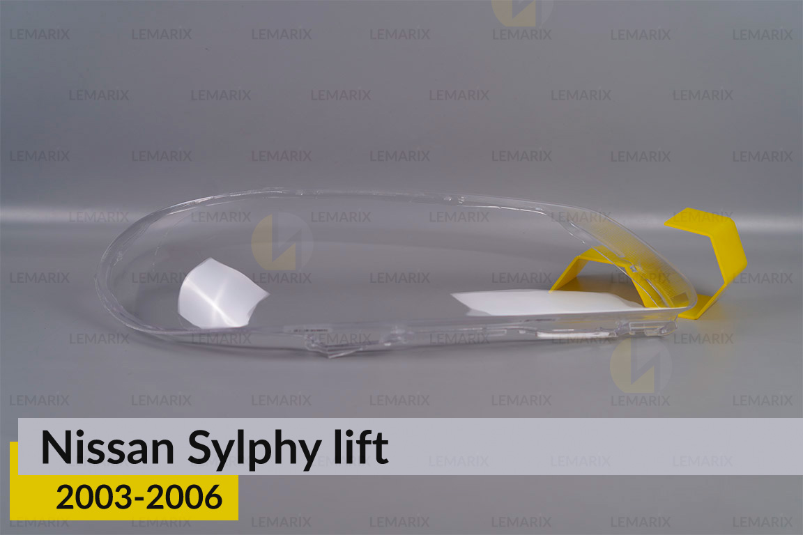 Скло фари Nissan Sylphy (2003-2006) рест праве