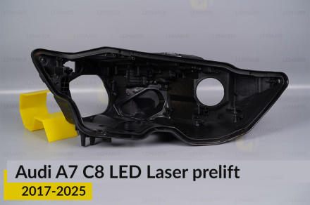Корпус фари Audi A7 C8 LED Laser (2017-2026) дорест правий