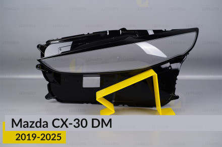 Скло фари Mazda CX-30 DM (2019-2026) ліве