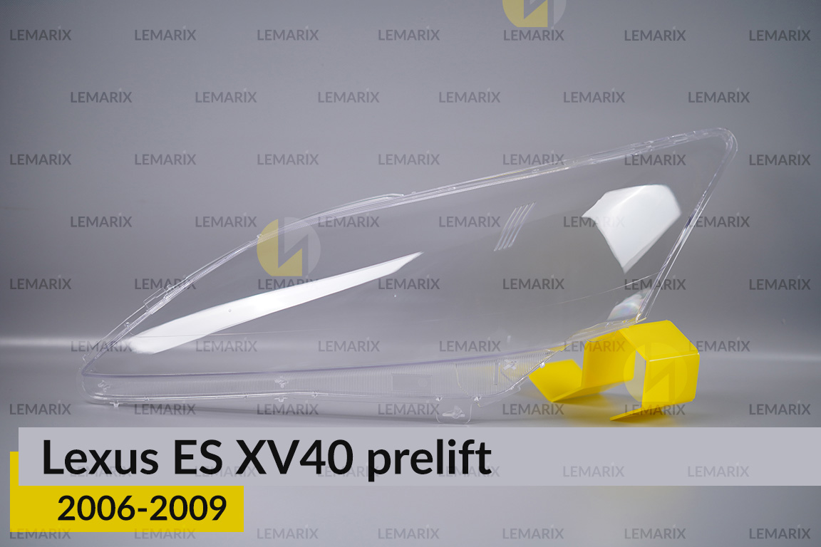 Скло фари Lexus ES XV40 (2006-2009) дорест ліве