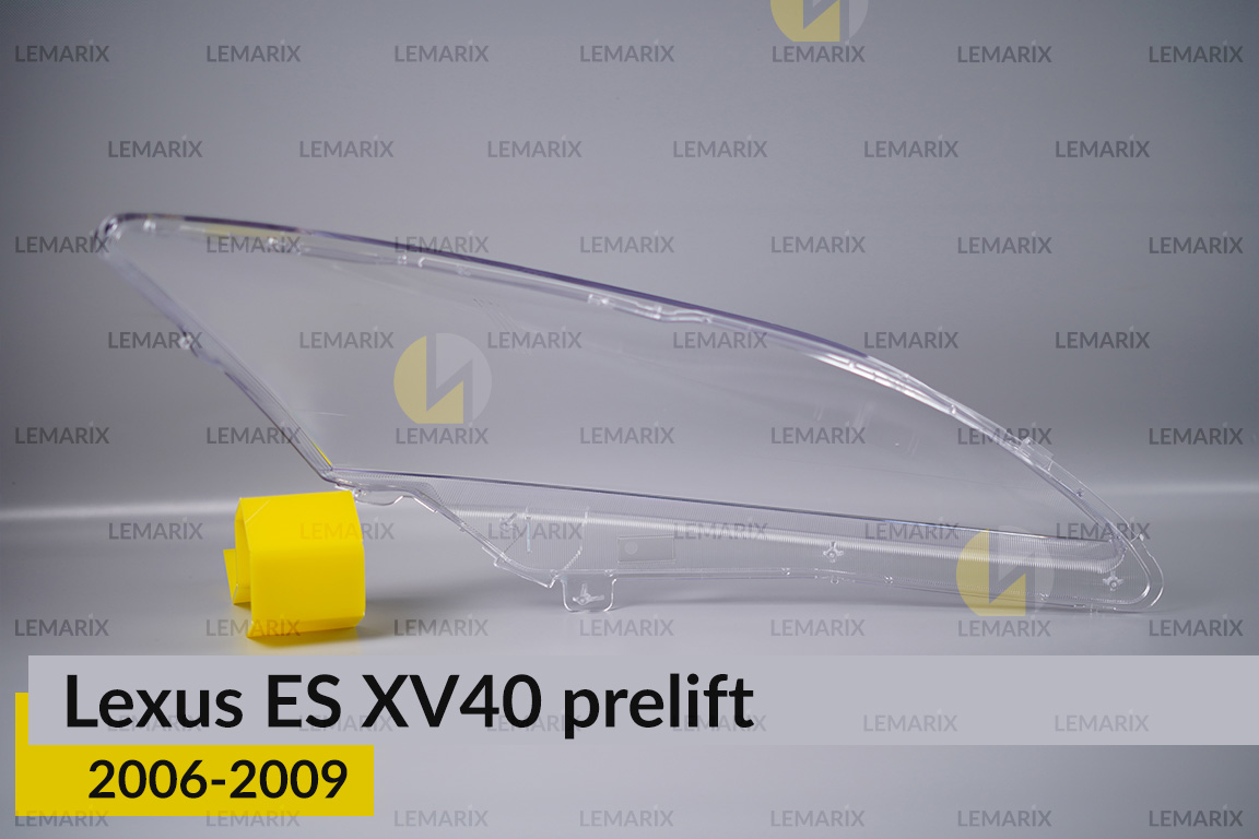 Скло фари Lexus ES XV40 (2006-2009) дорест ліве