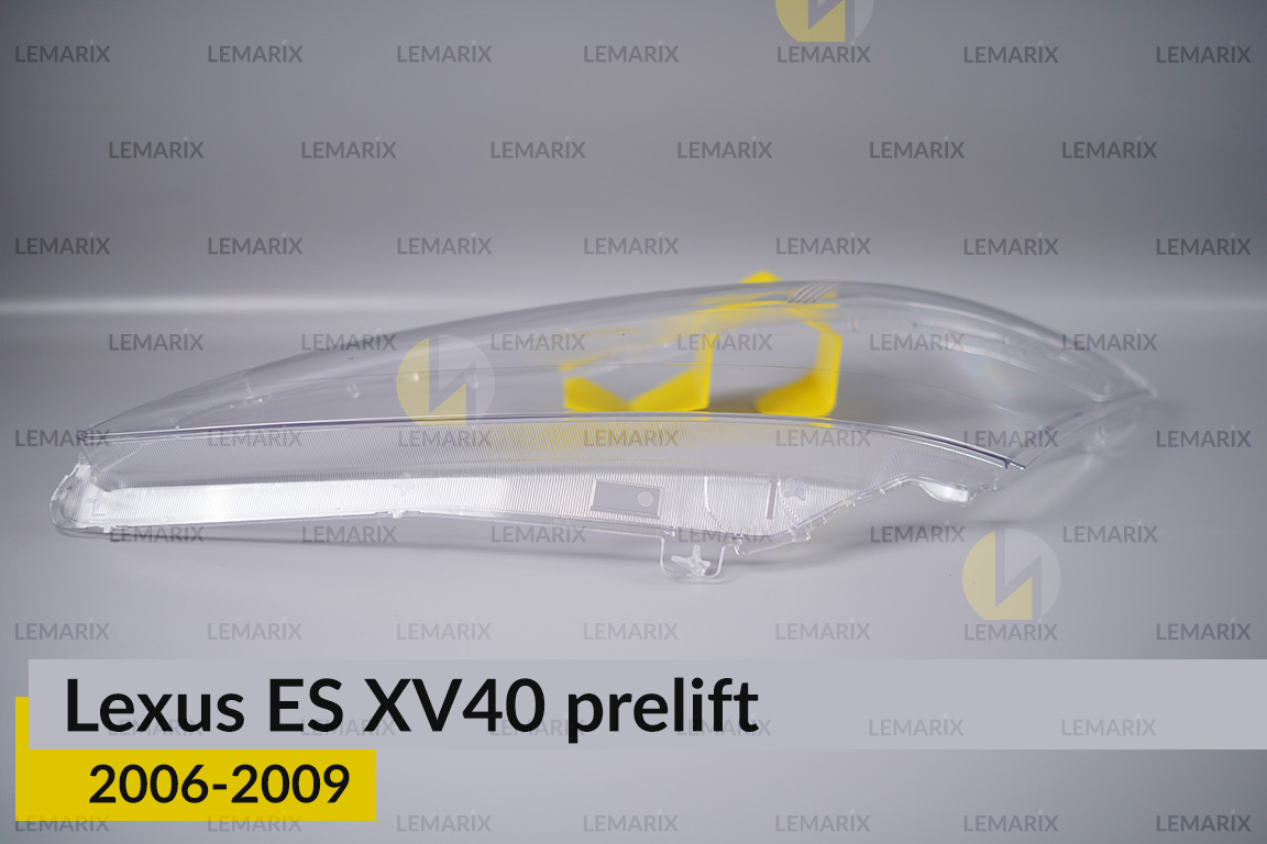 Скло фари Lexus ES XV40 (2006-2009) дорест ліве