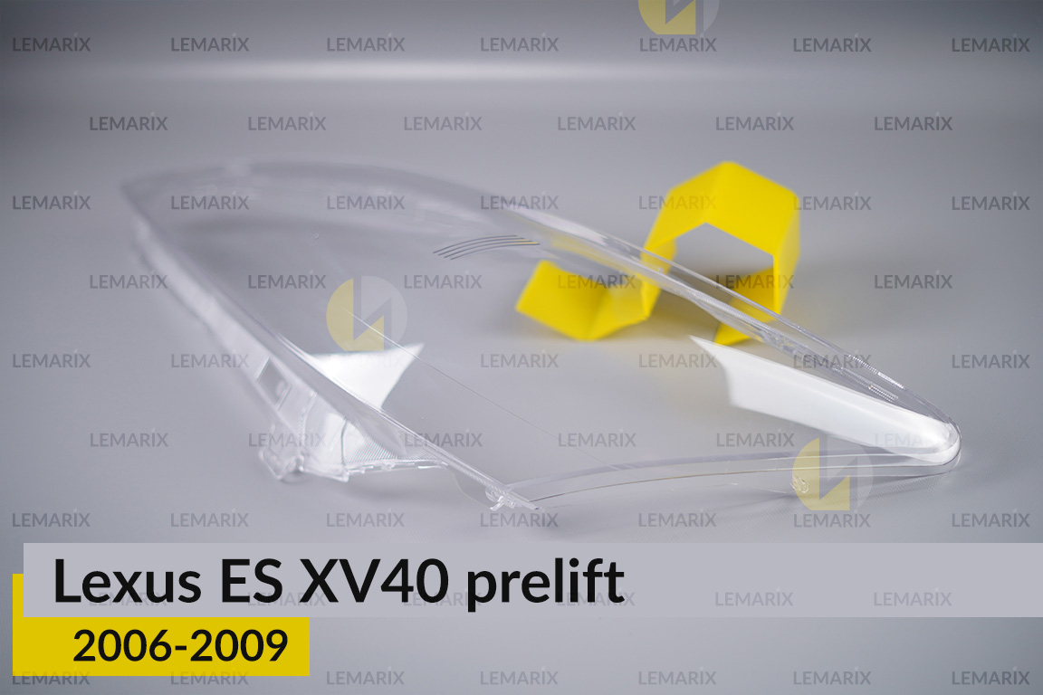Скло фари Lexus ES XV40 (2006-2009) дорест ліве