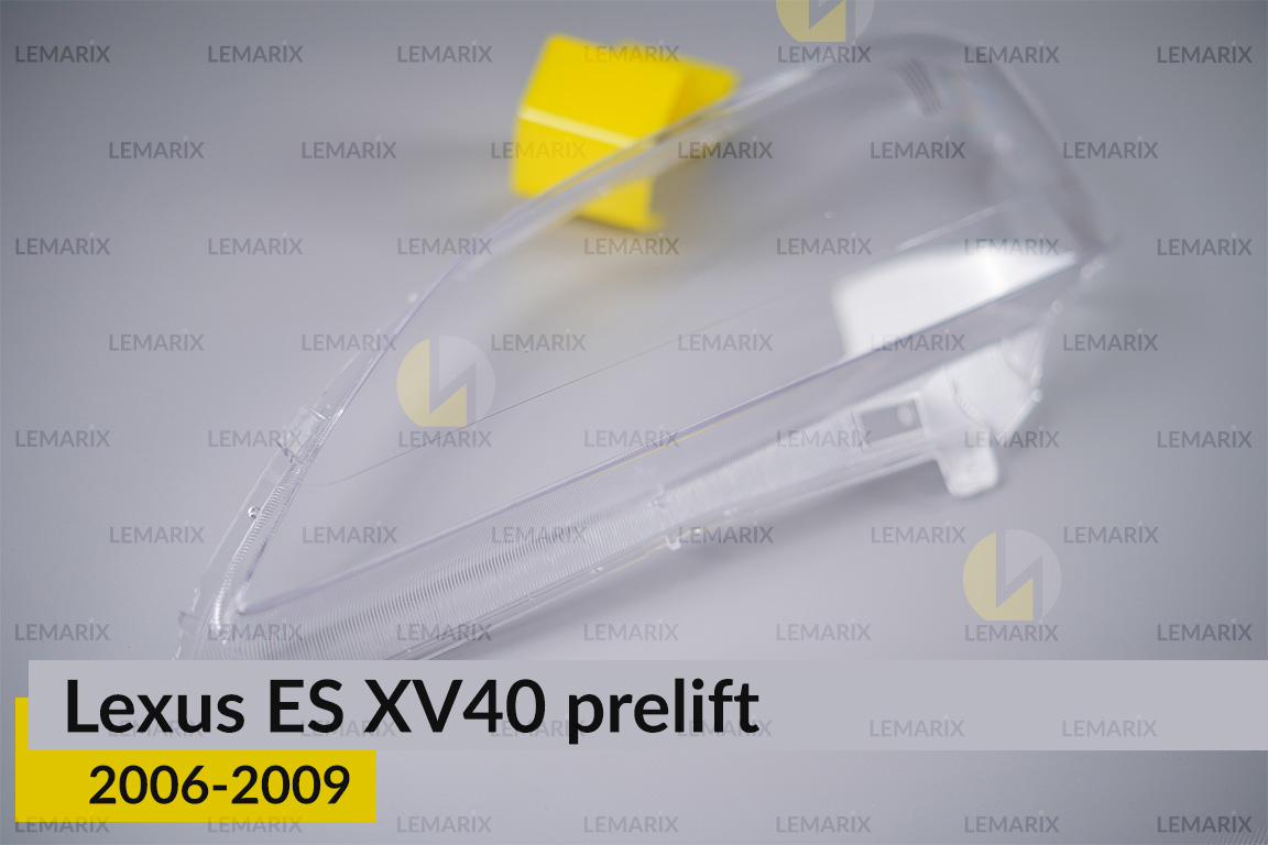 Скло фари Lexus ES XV40 (2006-2009) дорест ліве