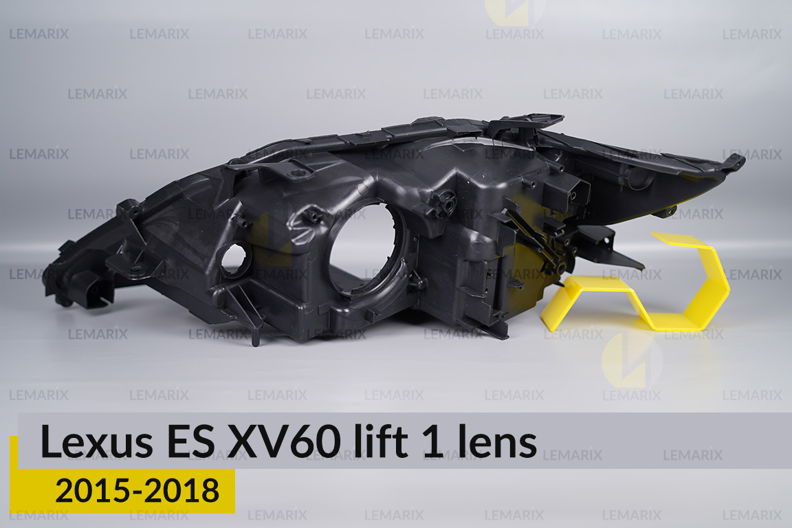 Корпус фари Lexus ES XV60 1 лінза (2015-2018) рест правий