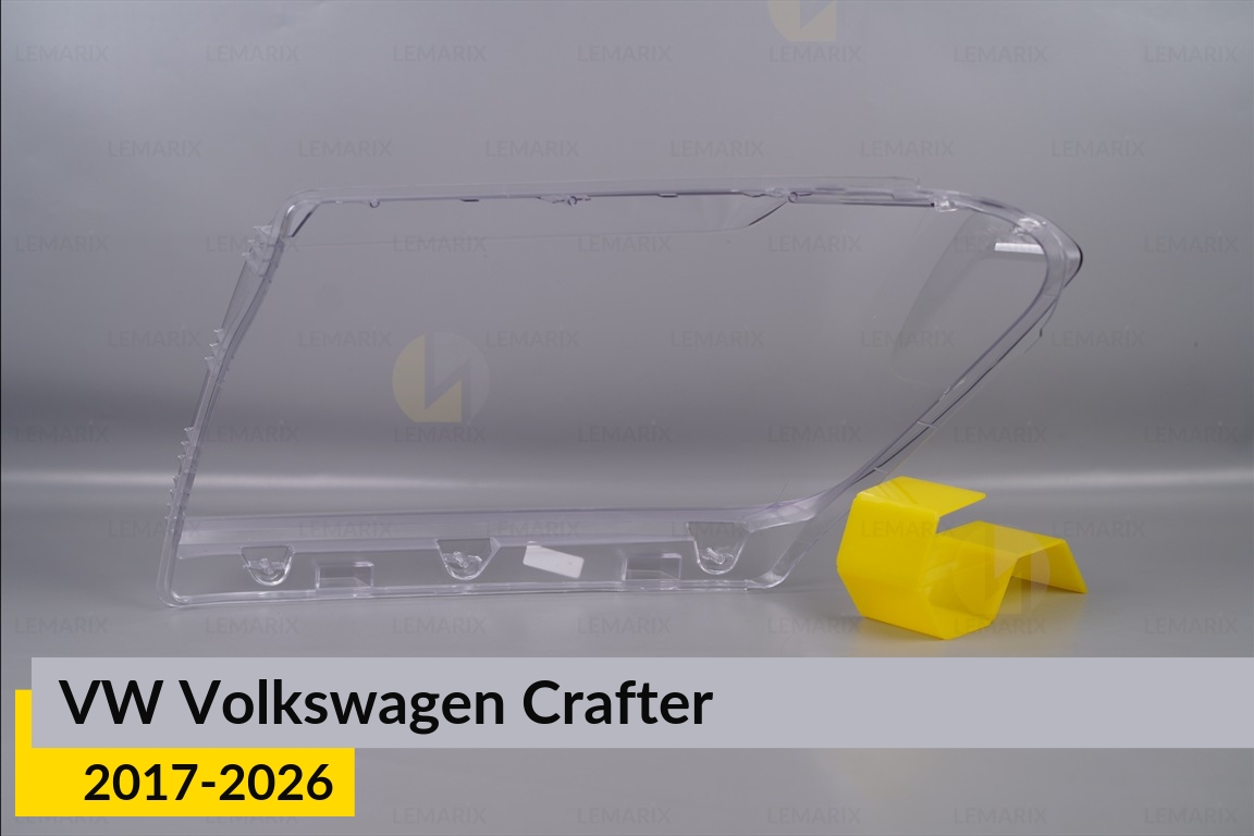 Скло фари VW Volkswagen Crafter (2017-2026) праве