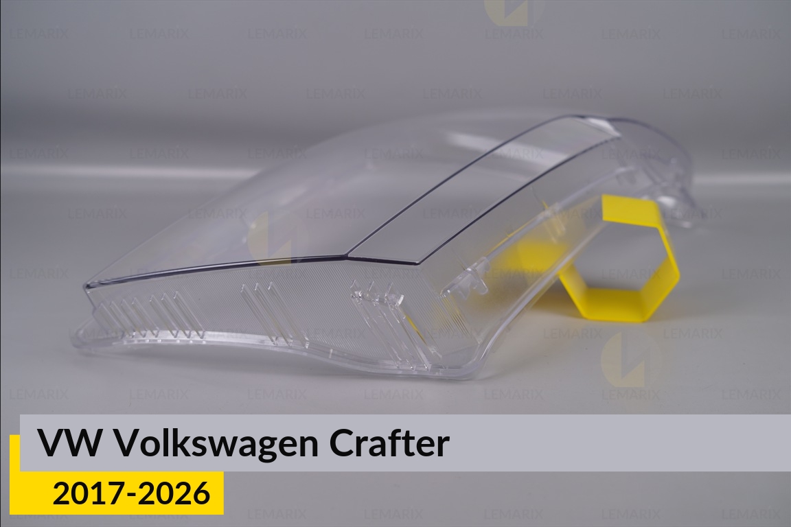 Скло фари VW Volkswagen Crafter (2017-2026) праве