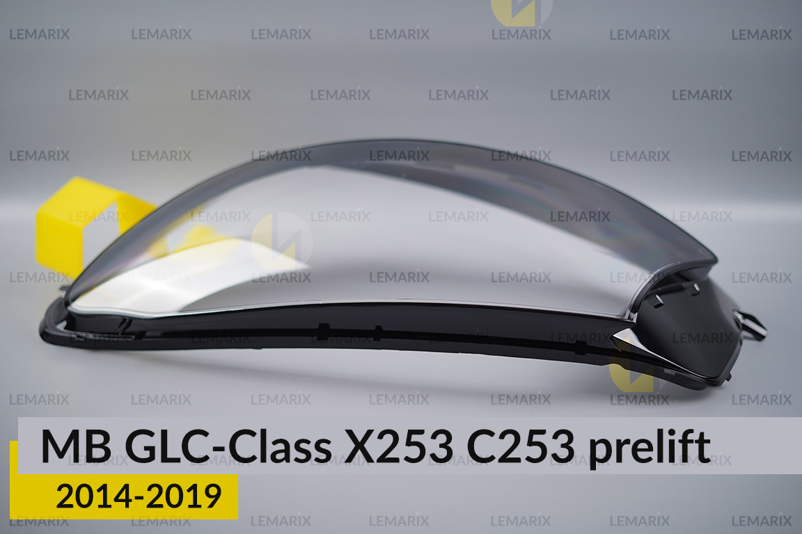 Скло фари Mercedes-Benz GLC-Class X253 C253 (2014-2019) дорест ліве