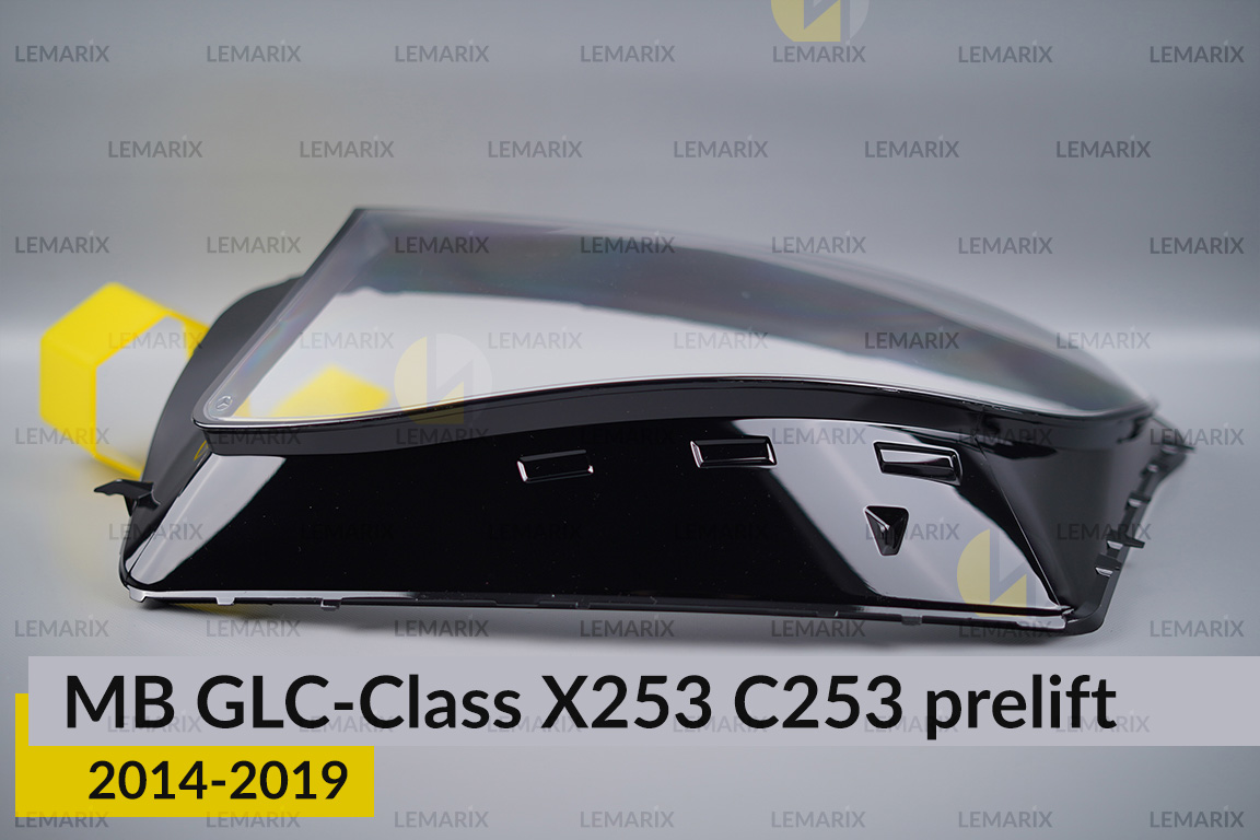 Скло фари Mercedes-Benz GLC-Class X253 C253 (2014-2019) дорест ліве