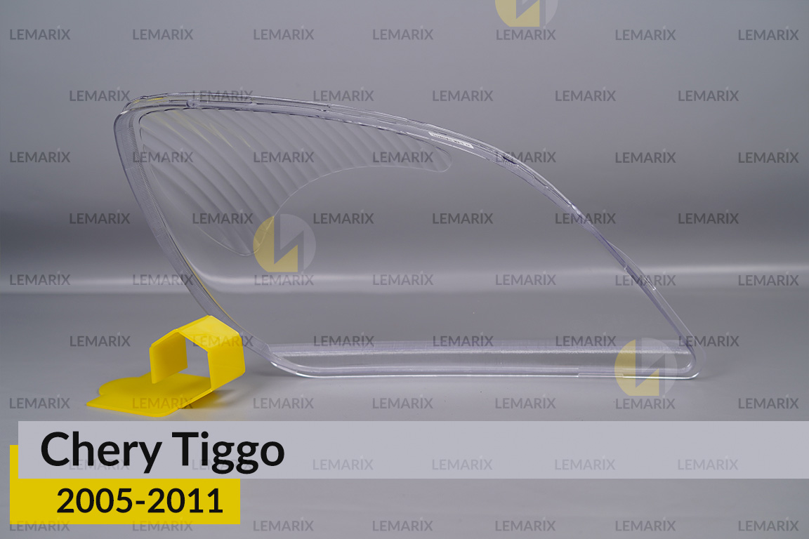 Стекло фары Chery Tiggo (2005-2011) левое