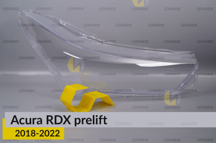 Скло фари Acura RDX (2018-2022) дорест праве