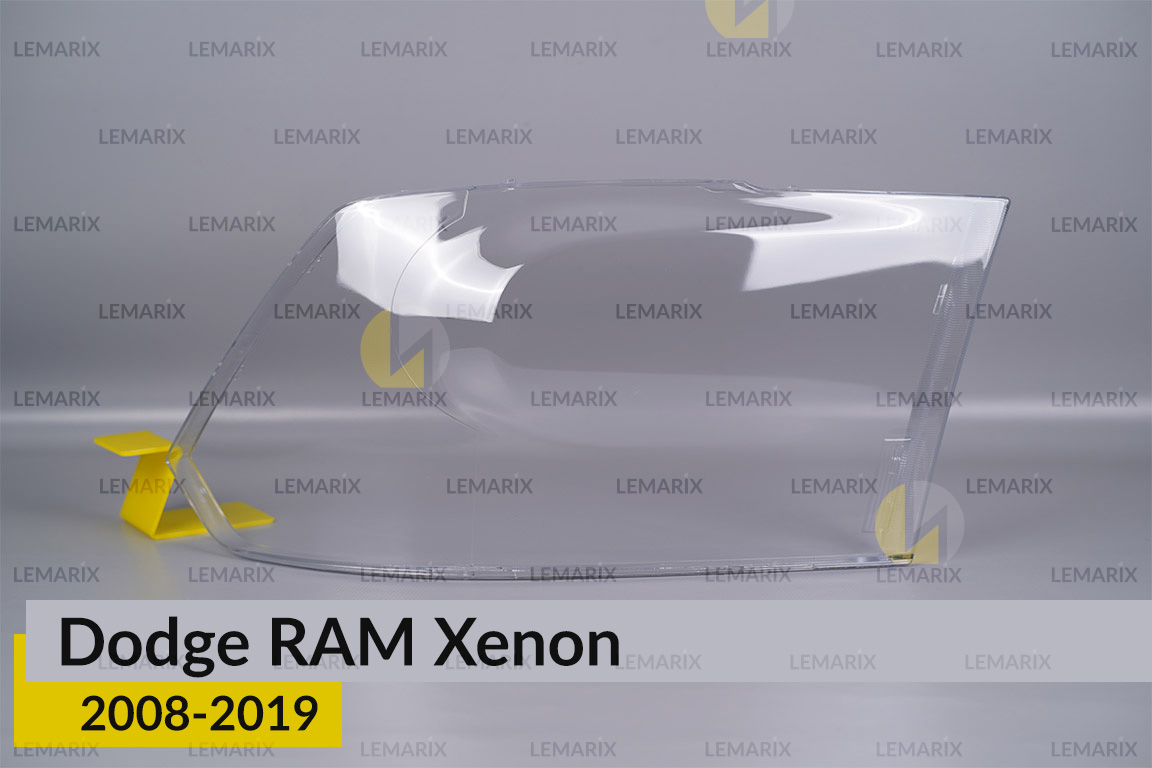 Стекло фары Dodge RAM Xenon (2008-2019) правое