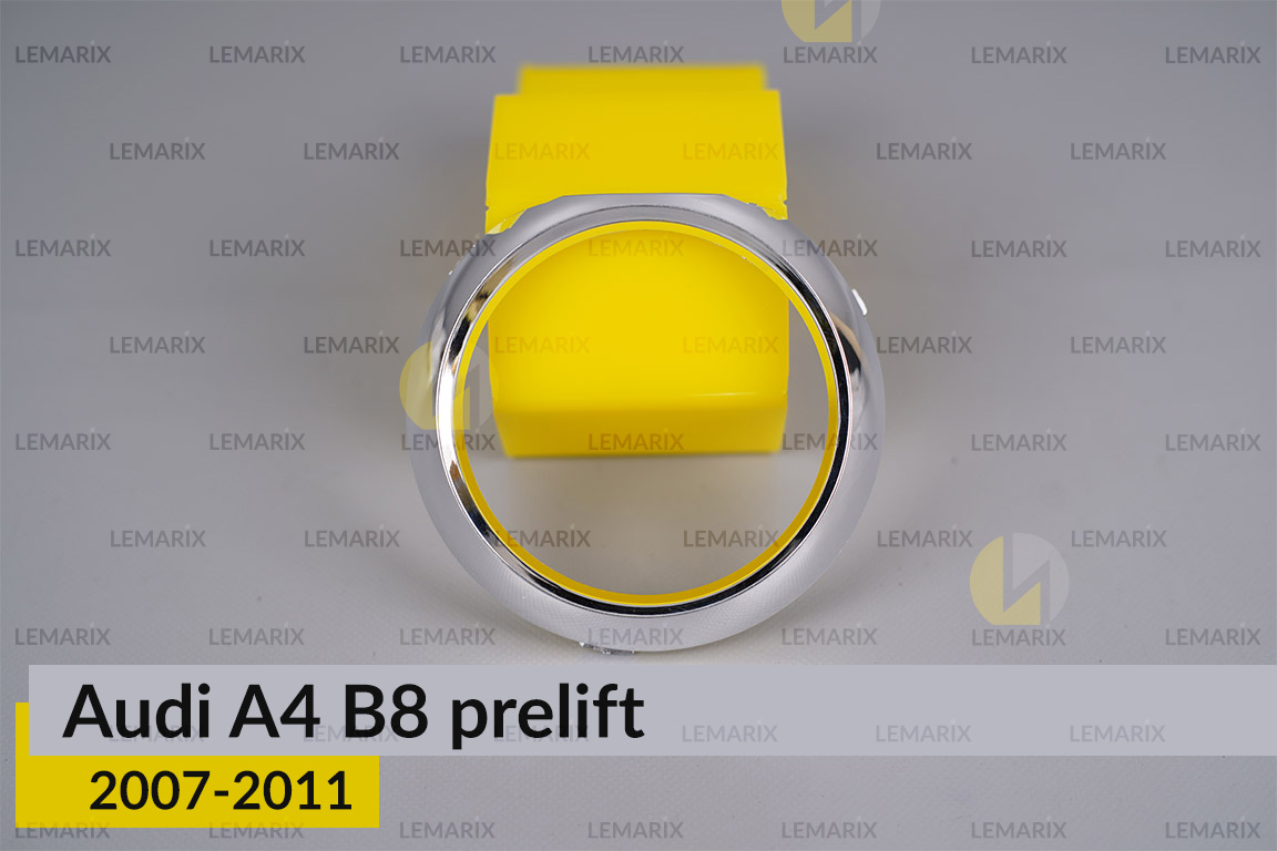 Хромированная маска линзы задняя Audi A4 B8 (2007-2011) дорест правая