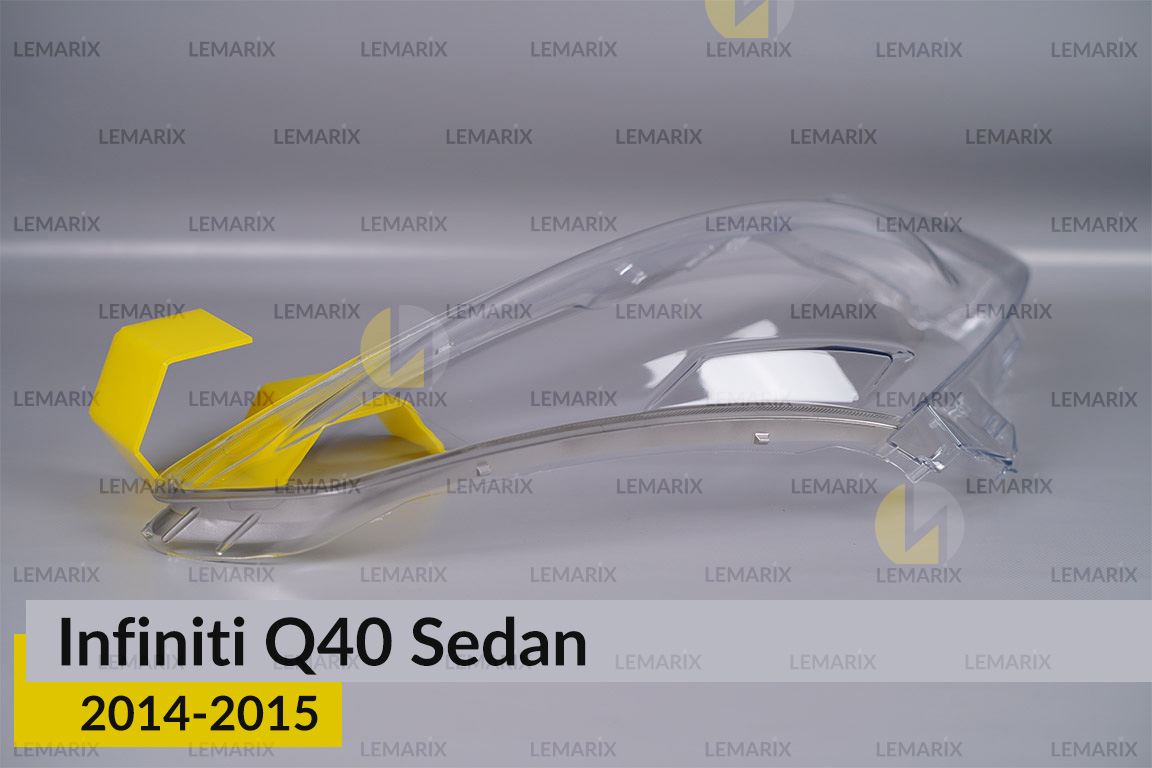 Скло фари Infiniti Q40 Sedan (2014-2015) праве