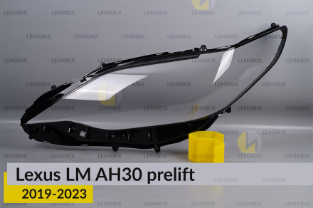 Стекло фары Lexus LM AH30 (2019-2023) дорест левое