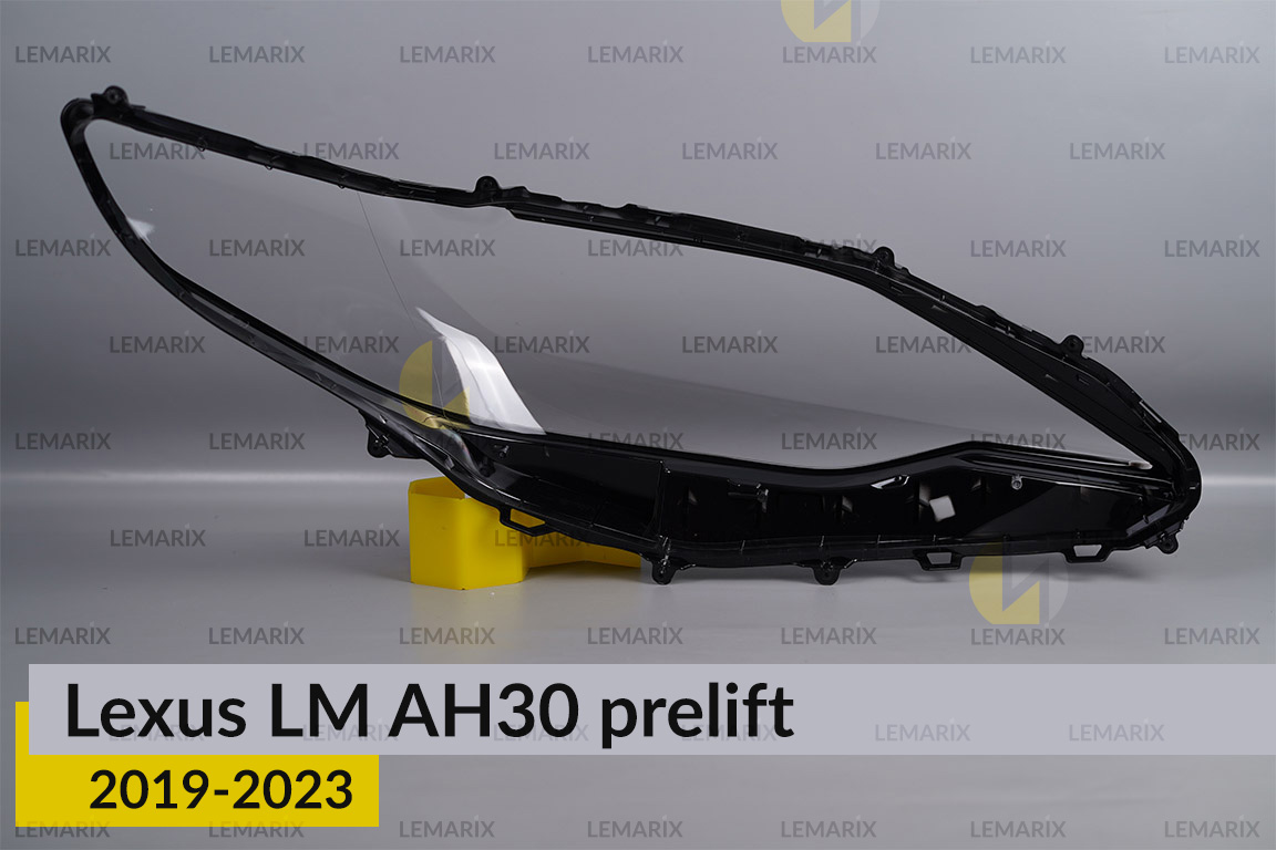 Стекло фары Lexus LM AH30 (2019-2023) дорест левое