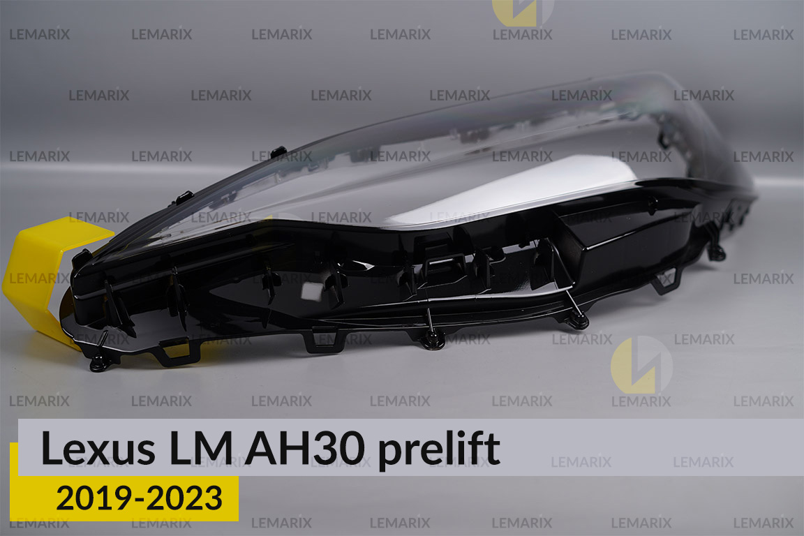 Стекло фары Lexus LM AH30 (2019-2023) дорест левое