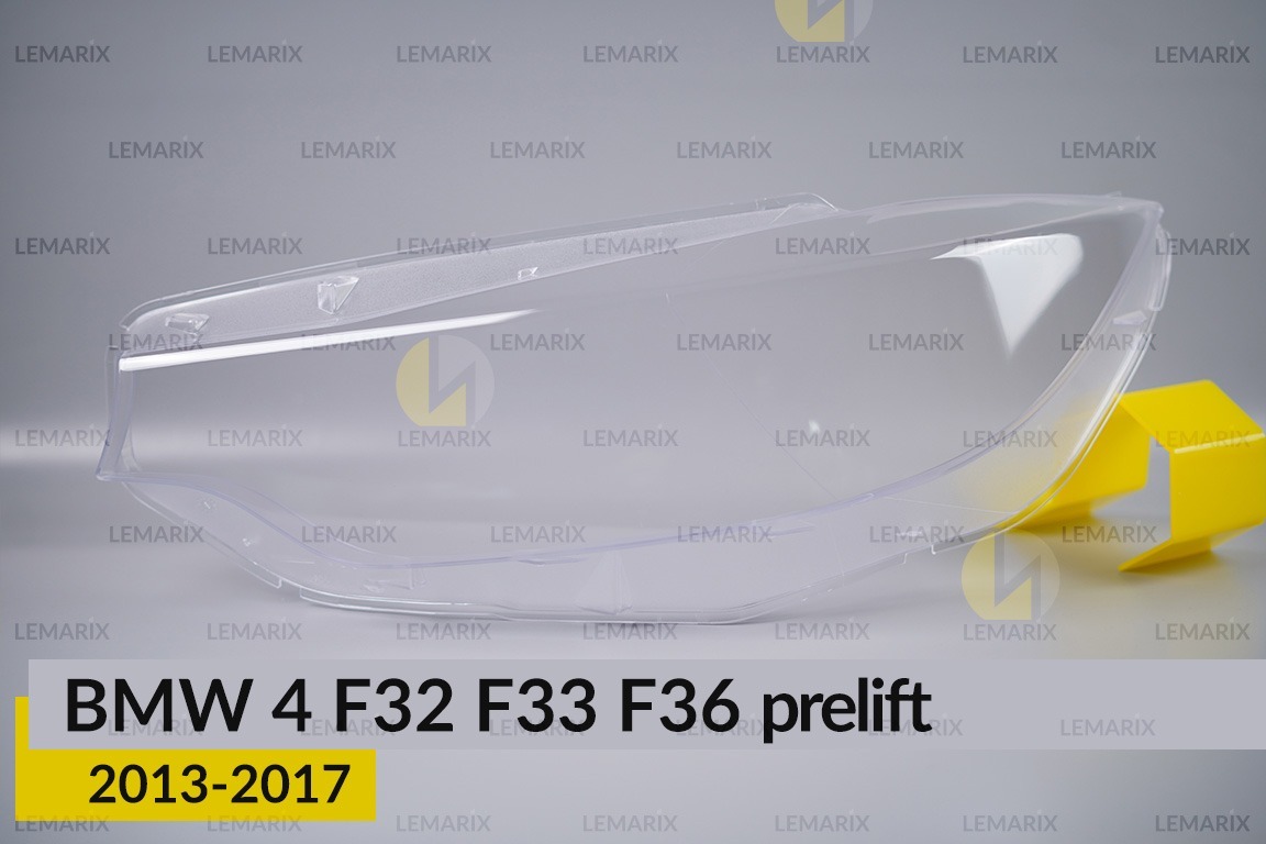 Стекло фары BMW 4 F32 F33 F36 (2013-2017) дорест левое