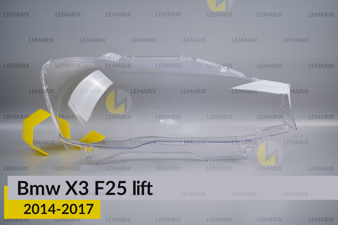 Скло фари BMW X3 F25 (2014-2017) рест