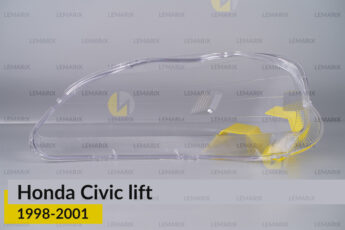 Скло фари Honda Civic (1998-2001)