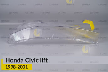 Скло фари Honda Civic (1998-2001)