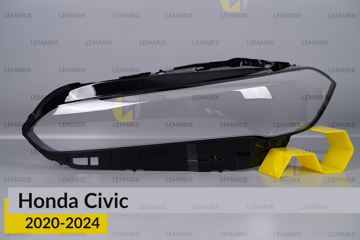 Скло фари Honda Civic (2020-2024) ліве