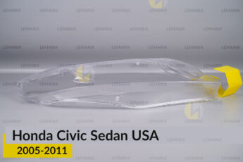 Скло фари Honda Civic Sedan USA