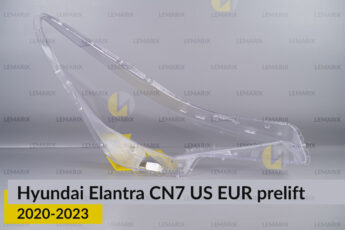 Скло фари Hyundai Elantra Avante CN7