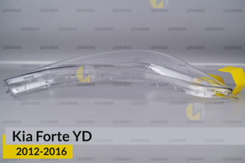 Скло фари Kia Forte YD (2012-2016)