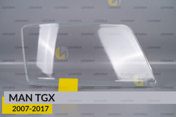 Скло фари MAN TGX (2007-2017) праве