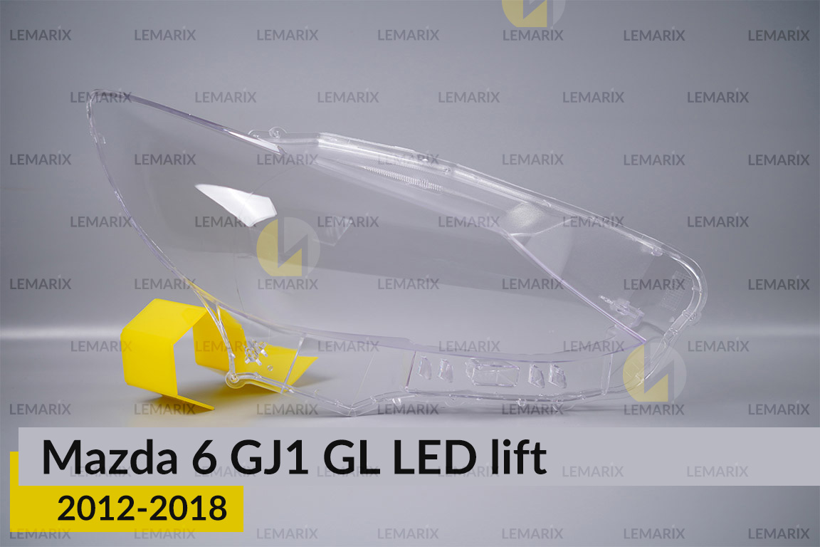 Скло фари Mazda 6 GJ1 GL LED (2015-2018)