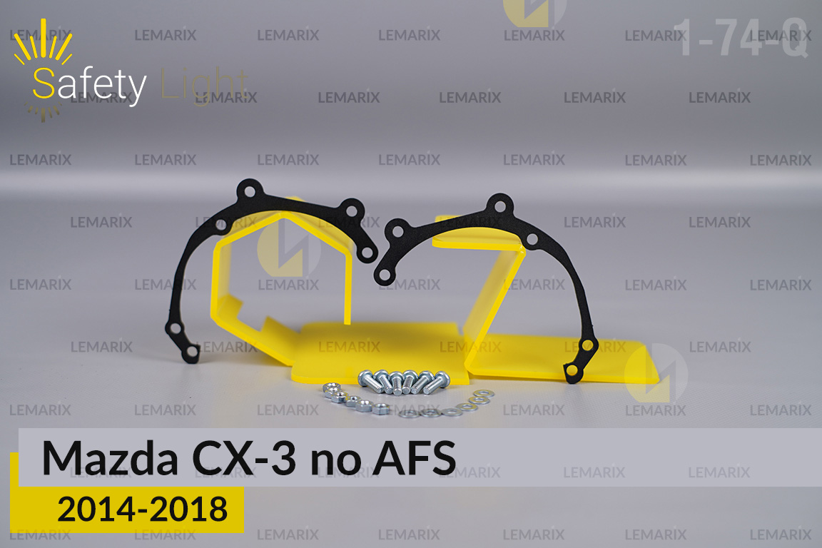 Перехідна рамка для Mazda CX-3 no AFS (2014-2018)