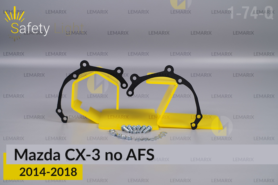 Перехідна рамка для Mazda CX-3 DK no AFS (2014-2018) дорест