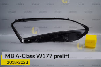 Скло фари Mercedes-Benz A-Class W177