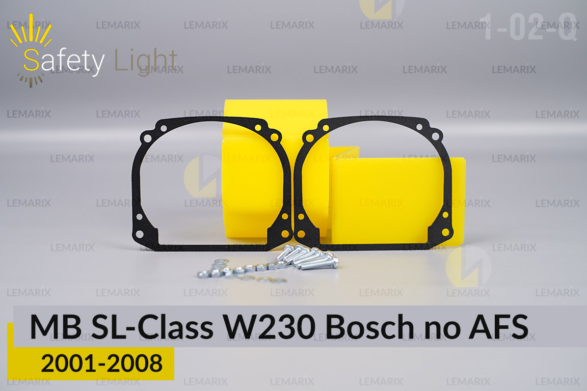Перехідна рамка для Mercedes-Benz SL-Class W230 Bosch no AFS (2001-2008)