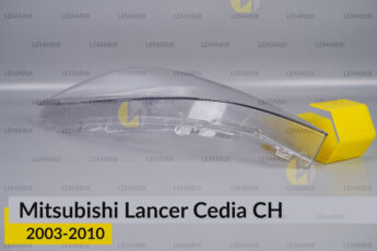 Скло фари Mitsubishi Lancer Cedia China