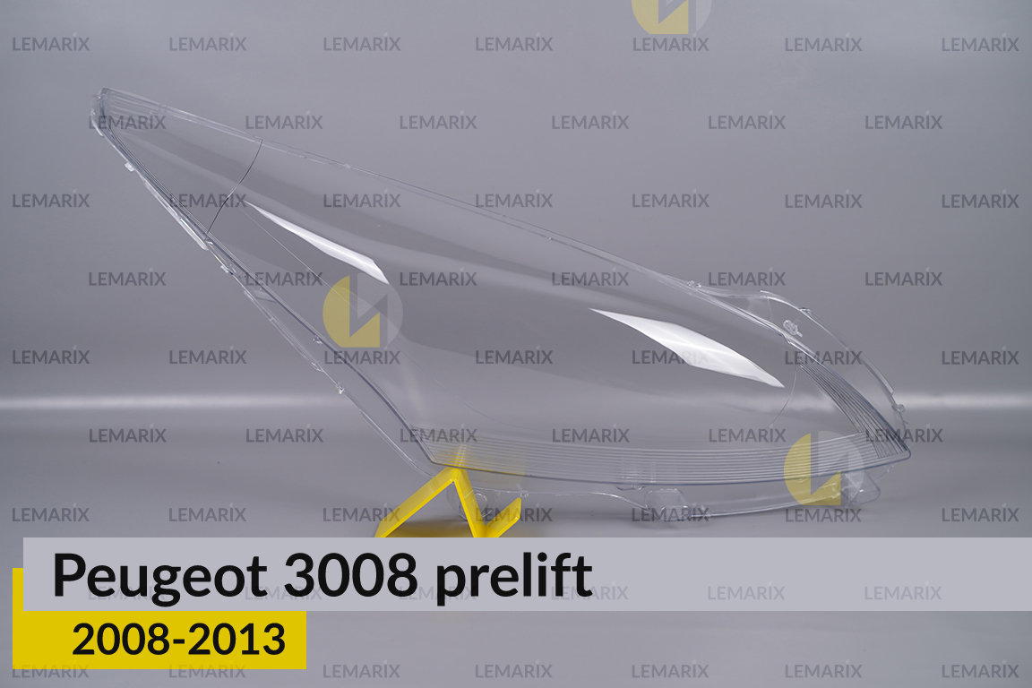 Скло фари Peugeot 3008 China (2008-2013)
