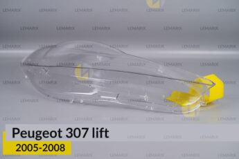 Скло фари Peugeot 307 (2005-2008)