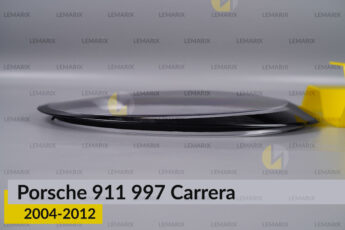 Скло фари Porsche 911 997 Carrera Black