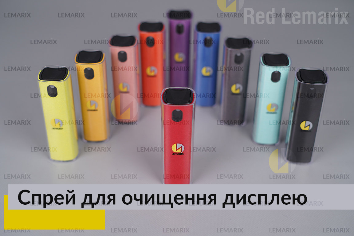 Спрей портативний для очищення сенсорних екранів Red Lemarix